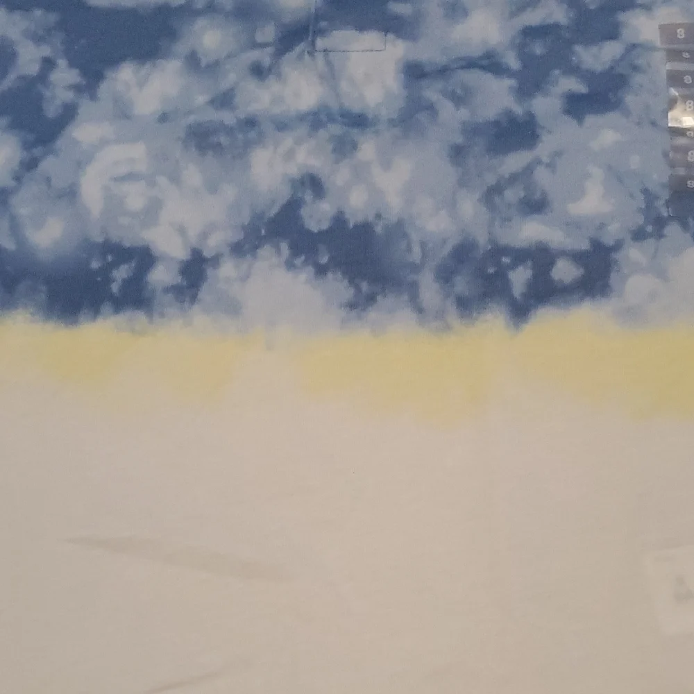 OshKosh B'gosh Cloudy Blue and White Tee
